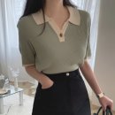 <b>체리코코</b> 모코블링 반팔 니트