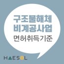 구조물해체비계공사업 면허 등록 시 준비해야 하는 점 확인하기 이미지