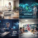 <평생학습도시 - 4차 산업혁명시대 > 가상현실 VR 증강현실 AR | 증강현실(AR), 가상현실(VR) 그리고 통신의 미래