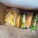 프랭크버거 &#39;치즈버거 &amp; 쉬림프버거세트&#39;