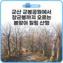 장군산(오리알) 약수터 | 군산 군봉공원에서 장군봉까지 오르는 봄맞이 힐링 산행