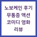 노보케인 후기 무통증 액션 코미디 영화 리뷰