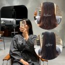 경기 화성 병점미용실 무이헤어 병점점 여름 맞이 톤다운 • 레이어드컷 후기 (by 안나 원장님)