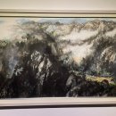 운산 아래 구름 이미지