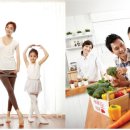 바른 자세 모델 워킹 이미지