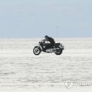 s&t 모터스의 700cc '2010 BUB 모터사이클 스피드 트라이얼(Motorcycle Speed Trials)'참가 모습 이미지