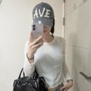 그레이그레이 | 아비에무아 모자 아플리케 빈티지 리벳캡 그레이 착용후기 강민경브랜드