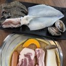 제주공항흑돼지칠본가 | 제주 표선 맛집 거멍흑돼지 한치세트 후기