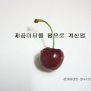 제곱미터를 평으로 계산하는 방법 이미지