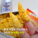 GS25 구영호반점 | 롯데 꼬깔콘 야장 시리즈 GS25 마성 옥수수 맛 내돈내산 후기