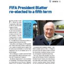 FIFA President Blatter re-elected to a fifth term 이미지