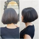 인아프라자 | 덕정동미용실 하라주쿠헤어 단발 쿠션볼륨펌 후기