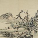 조선후기 산수화전 `옛 그림에 담긴 봄 여름 가을 겨울`(인사동 동산방화랑)을 관람하고 이미지