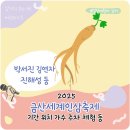 금산종합운동장 | 2025년 금산세계인삼축제 기본정보 주차 박서진 체험 등