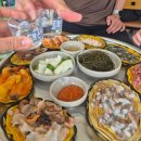 준영이와아이들 | [기장 맛집] 연화리 해녀촌 3번 - 전복죽과 해물 모듬 후기 준영이엄마, 대박이모네, 조가네해물집