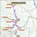 광주 국수봉 등산로 전경-②(국수봉 정상 및 국수봉에서 바라본 주변지역 전경, 국수봉 등산지도, 등산코스 포함) 이미지