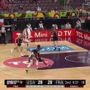 [SAS] 빅터 웸반야마, 2021년 FIBA 19세 이하 월드컵 vs 미국 하이라이트 영상 이미지