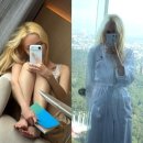 금발 샤워가운 차림으로 책까지… 윈터가 12일 올린 사진, 팬들이 술렁인 진짜 이유