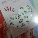 H001 | [이지네일] 데코파츠&amp;워터데칼 사용후기(1) - H001과 화이트원형호피&amp;지브라입술 데코파츠