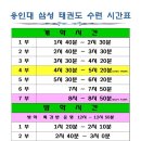 용인대삼성태권도장 네이버블로그