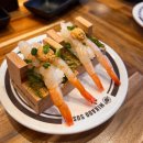자이언트스시 | 제주 서귀포 맛집 "미카도스시" 모든 접시 균일가로 즐기는 가성비 회전초밥 솔직후기