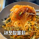 새포항 | 포항 새포항물회 웨이팅 맛집 고추장 물회 내돈내산 후기