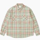 Green house | 카키스Khakis | House Check Shirt Ivory + Brushed Plaid Shirt Pale Green 내돈내산 후기