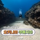 오키나와 본섬에서 배로 3시간,쿠메지마 스쿠버다이빙 후기
