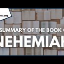 Summary of the Book of Nehemiah 느헤미야서 요약 이미지