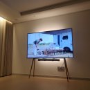 평택-W-134 | [내돈내산] 삼성 더프레임 75 TV 거치대, &lt;제임스오가닉: 얄 JALG TV스탠드 오크네추럴 XL &gt; 후기