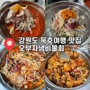 오부자냄비물회 | 강원도 동해 묵호여행 맛집추천 오부자냄비물회 물회 회덮밥 후기