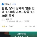 환율, 달러 강세에 열흘 만에 1,530원대로…장중 1,540원 육박 이미지