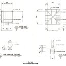 사각정자 설계도면 이미지