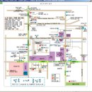 태국여행 -방콕 시내지도 이미지