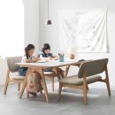 1400 | 장인가구 칸토르 세라믹 원목 낮은 식탁 테이블 세트 4인 1400 후기 살펴보기