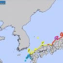 독도는 분쟁지역' 윤석열 정부의 친일 후과..일본, 지진특보에 '독도=일본땅' 이미지