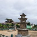한천 둑방 - 예천 동본동 삼층석탑과 석조여래입상