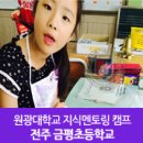 금평초등학교 | 원광대 지식멘토링, 나눔지기 봉사활동 캠프 후기(전주 금평초등학교)