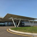 구미파크골프장 화장실(2번, 입구 중앙 좌측, 조형물) | 당진 플라밍고CC_250427