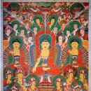 용흥사 삼불회 괘불탱 이미지