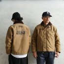 63세탁전문점 | 웨이퍼 정통 복각 미군 U.S. NAVY N-1 데크 자켓 WP43U