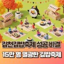 2026 김천김밥축제, 방문자 15만명 성황리에 마무리