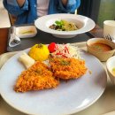 지리산흑돼지 | 전남 구례 맛집 내돈내산 구례역대합실 다슬기오일파스타 지리산흑돼지안심돈까스 솔직 후기