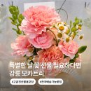 강릉송이 | 강릉 모카트리에서 가정의 달 5월 어버이날 꽃 선물 후기