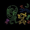 [블랙라이트 인형극]종이 아빠 이미지