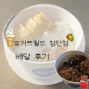 (주)신양메디칼 | [먹블로그] 요거트월드 첨단점 배달 후기! 두바이초코 폭탄 &amp; 요거트 아이스크림(ft. 내돈내산)