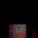 명· 황화배 용무늬 부조 책장 明•黄花梨浮雕龙纹书箱 이미지