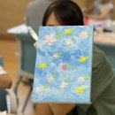 비산동 행복문화센터 | 대구 가족과 함께한 단체 수업 출강 백드롭 페인팅 달성군 하빈 행복생활문화센터