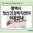 고덕서울숲정신건강의학과의원 | 평택시 정신건강복지센터 이용안내 / 이용대상 이용방법 정신건강사업 등