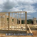 [빌더하우스] 당진30평형 전원주택현장(A,B동)-지진에 강한 목조주택 : 골조공사(스터드,조이스트,레프터) 이미지